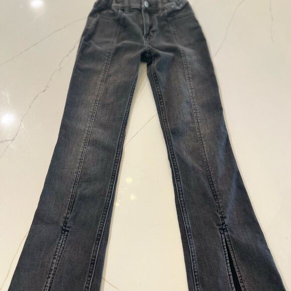 Abercrombie Kids Flare Wide Leg Jeans - Picture 1 of 8